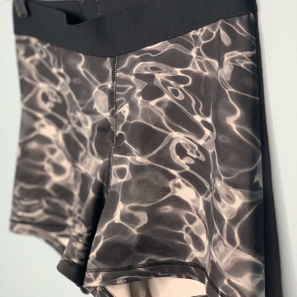 Black & Grey Workout Shorts